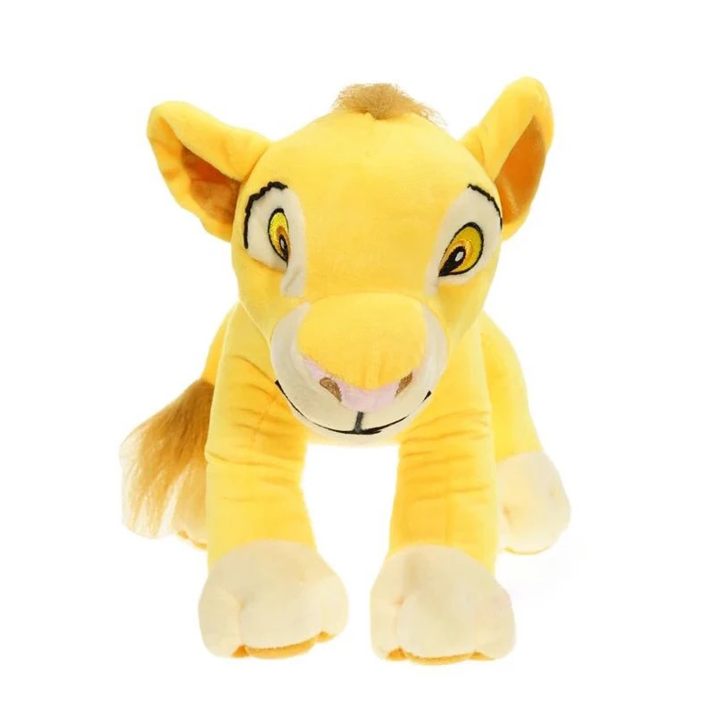 Lion King-Simba 30 см Король Лев Плюшевые игрушки Simba и Nala милые пушистые детские мягкие животные куклы высокого качества для детей Подарки - Цвет: Lion King-Simba