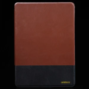 Luxury upscale style leather Double-sided beauty series protective sleeve case for ipone tablet |