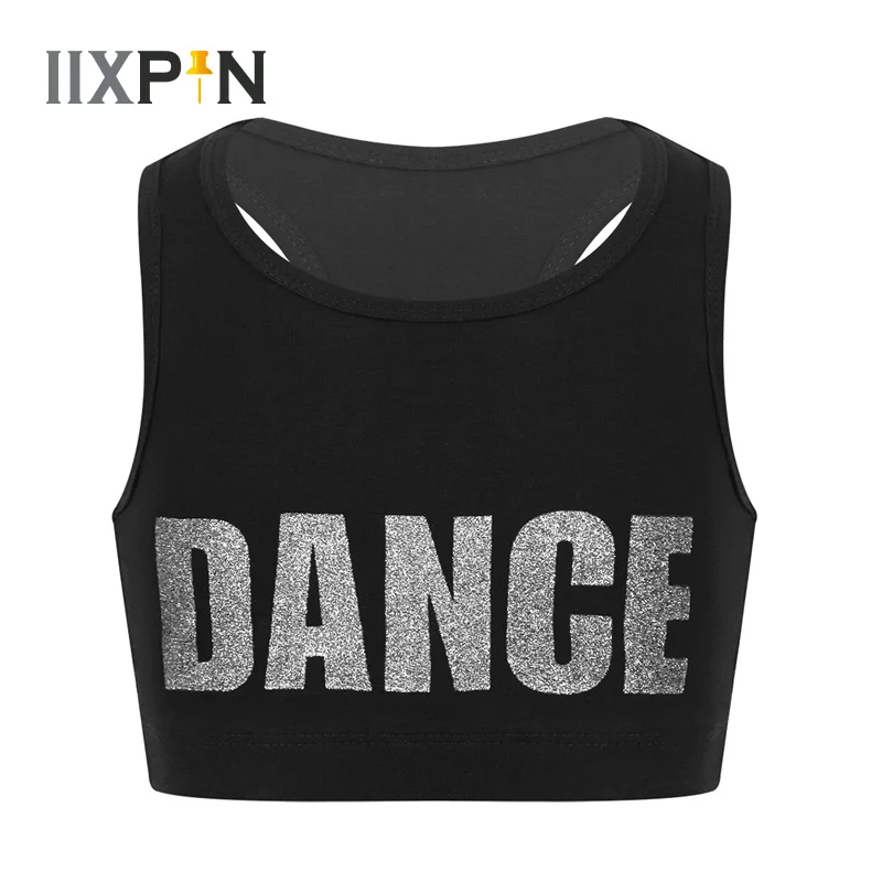 IIXPIN Детские костюмы балерины для девочек бюстгальтер топы без рукавов с