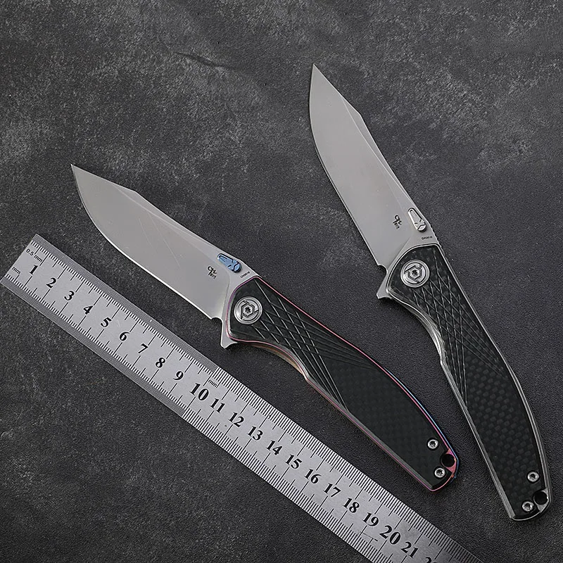 CH3516 оригинальный EDC Складной нож из углеродного волокна с ручкой S35VN керамический
