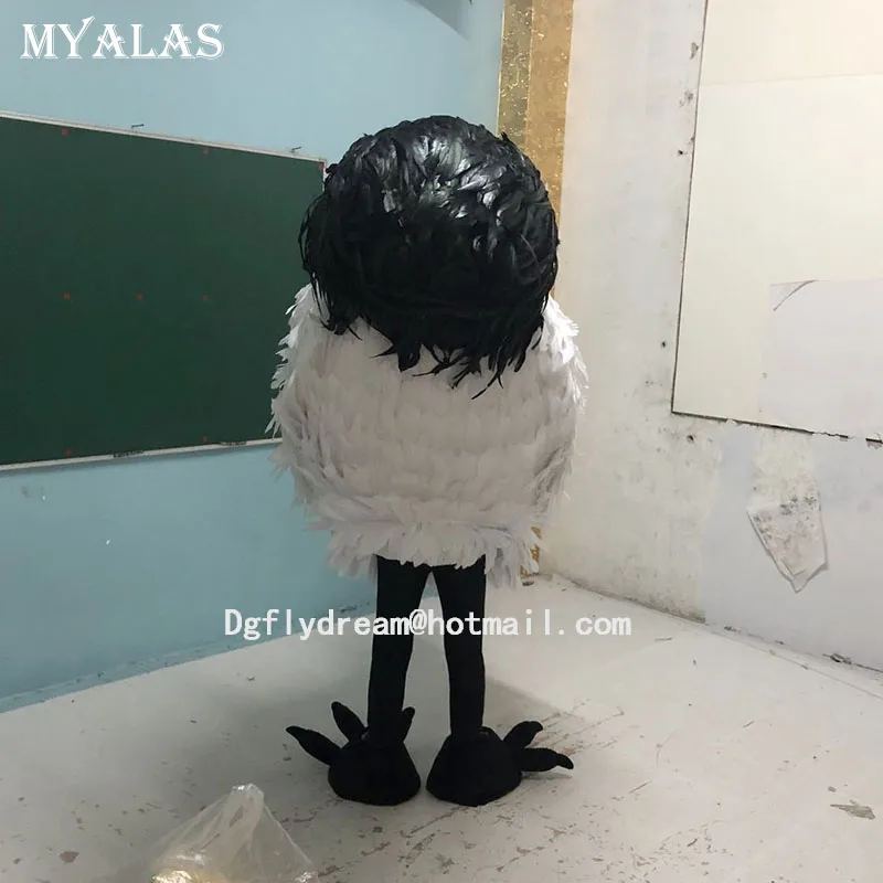 Костюм талисмана в виде птичьего журавля для рекламы маскаты с