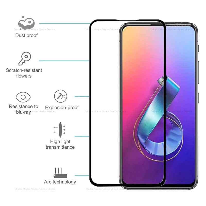 Закаленное стекло 9H для ASUS Zenfone Max Pro M1 ZB555KL ZB633KL M2 ZB631KL ZB602KL 6 6Z ZS630KL Plus Shot ZB634KL