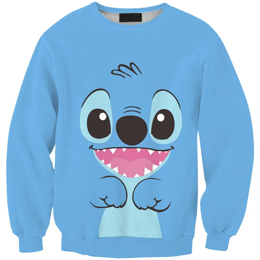 Толстовка с капюшоном Harajuku Синяя толстовка 3D принтом для мужчин и женщин|sweatshirt