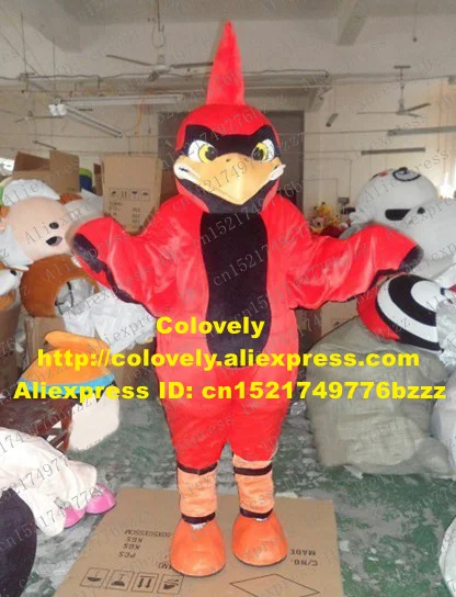 Классный Красный Ара Попугай кардинал талисмана te попугай волнистый Попугайчик