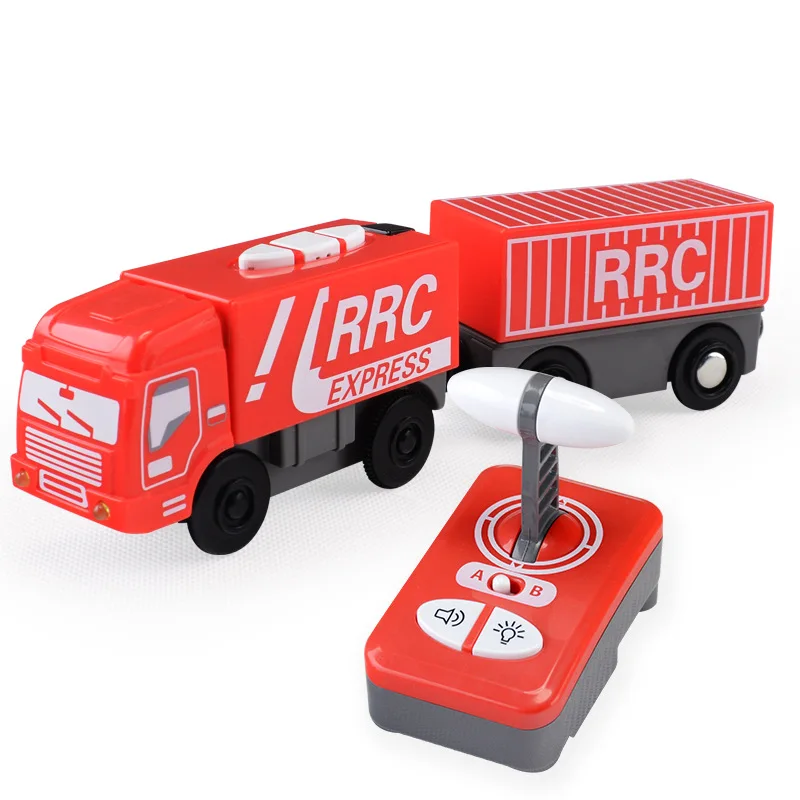 RC электрический Экспресс грузовик магнитный поезд с кареткой подходит