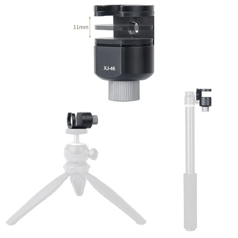 Алюминиевый адаптер для крепления штатива смартфона мини камеры мобильного