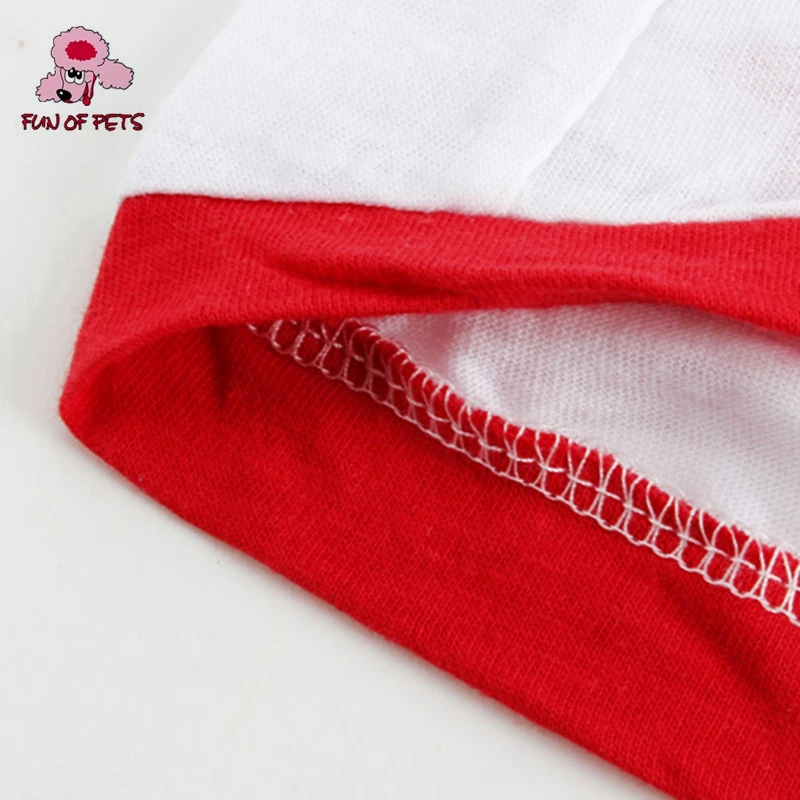 2017 хлопковая Футболка Красного Креста жилет для собак спасательный и защитный