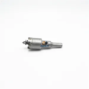 Пила для отверстий TCT, твердосплавная насадка 22 мм для сверления металла, пластин из нержавеющей стали