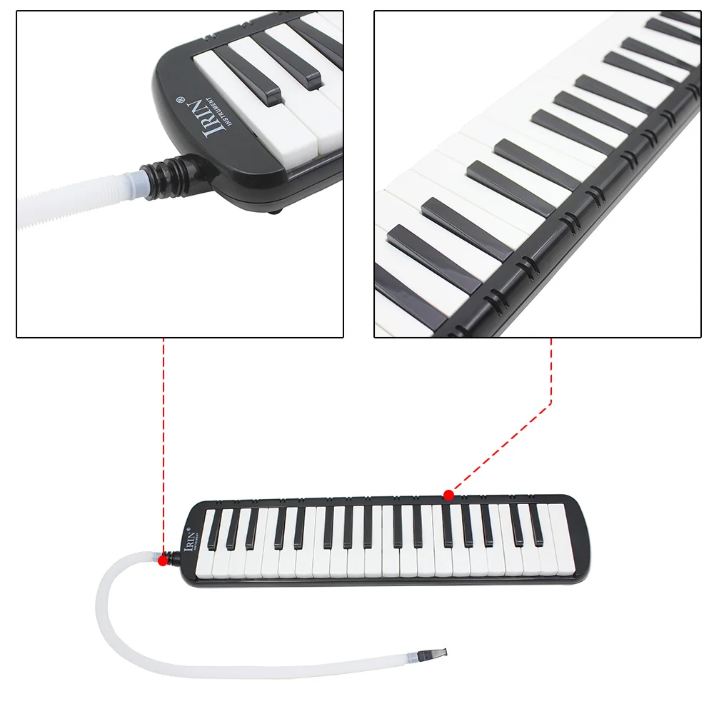 37 фортепианные клавиши Мелодия Pianica музыкальный инструмент с сумкой для