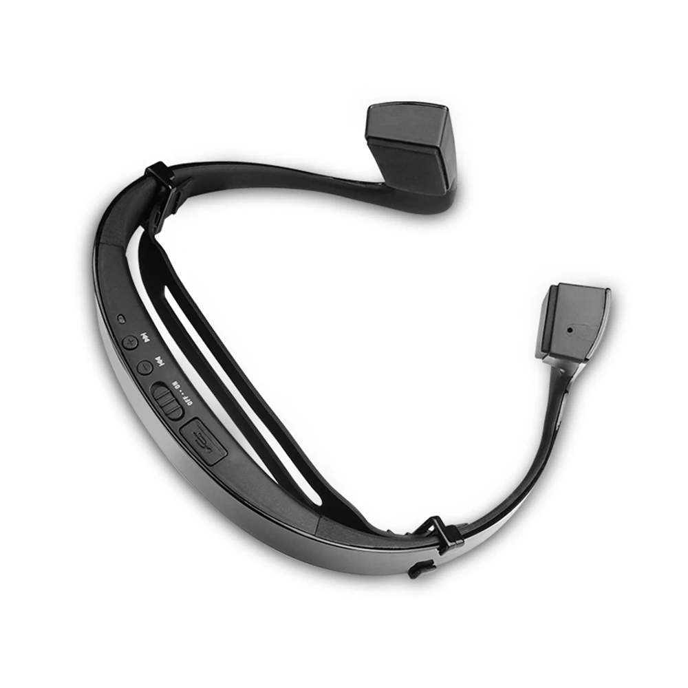 Bluetooth костной проводимости наушники NFC Беспроводной шейным спортивные открытый