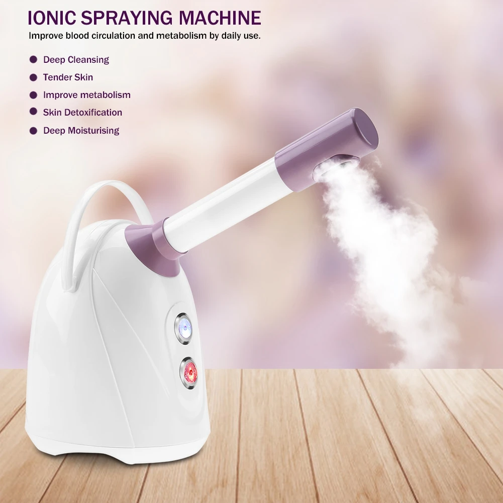 

250ml Facial Steamer Moisturizing Face Humidifier Skin Cleansing Facial Mist Sprayer Face Sauna Skin Care Device 110V/220V