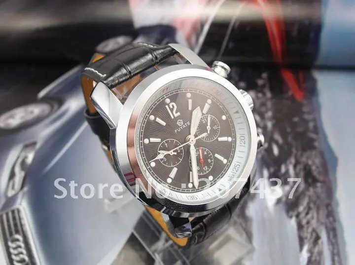 Men's Free Shipping wholesale Top Quality leather strap Analog Mechanical Watch men wrist watches MW13 | Наручные часы