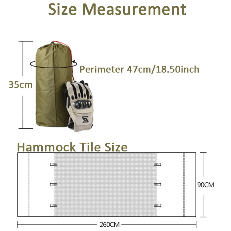 Высококачественная палатка для кемпинга гамак мулаты хамака с москитной сеткой