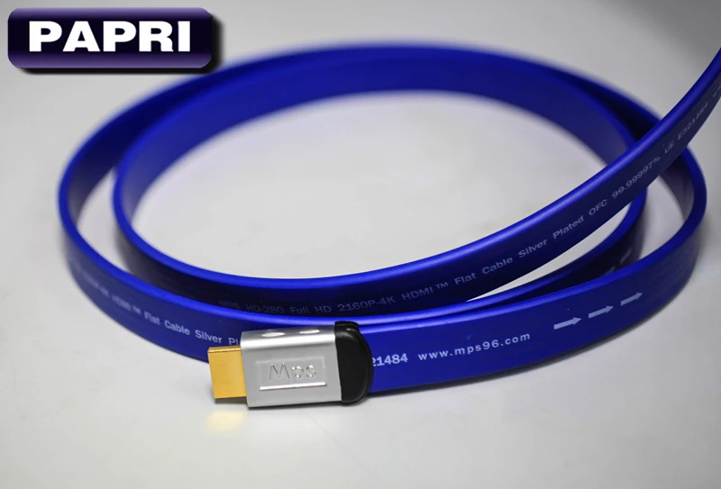 PAPRI MPS HD 280 HiFi 5N OFC + посеребренный HDMI 2 0 3D 24AWG 4K X 2K Аудио Return Ethernet 3840x2160p 4096x2160p|Кабели