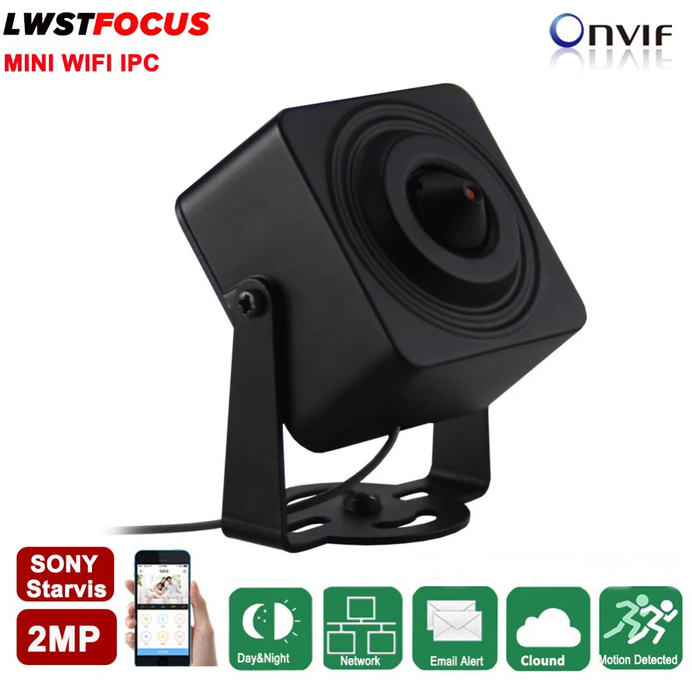 Sony starvis 2MP мини WI FI IP Камера 1080 P конус 3 7 мм объектив 2 способ аудио сигнализации