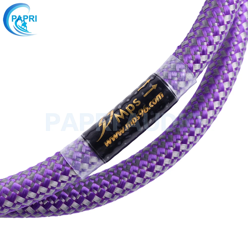 PAPRI MPS SGP-148AC 6N OCC 99.99997% монокристалл меди 5-core 2.0MM2 AWG14 для аудиопроигрыватель DCA лампового усилителя