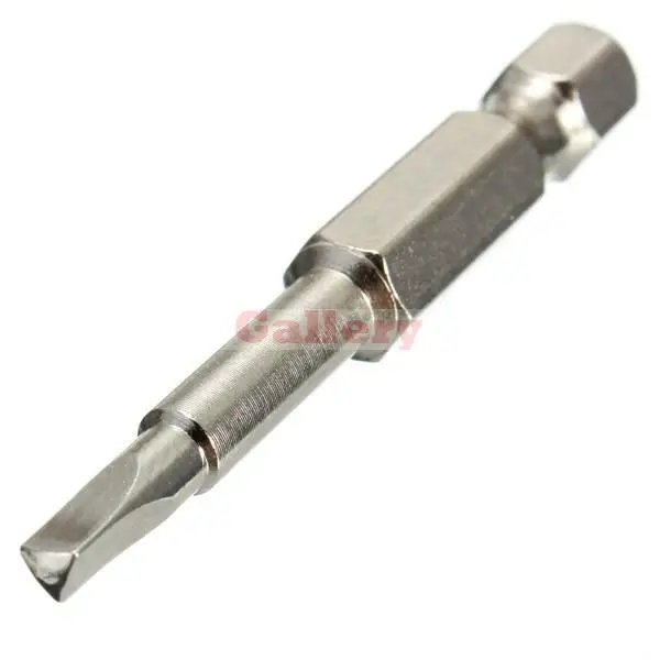 

5 Pcs Lot 1/4 Inch Hex Shank S2 Steel 3mm Magnetic Triangle Screwdriver 50mm Long Drill Bit