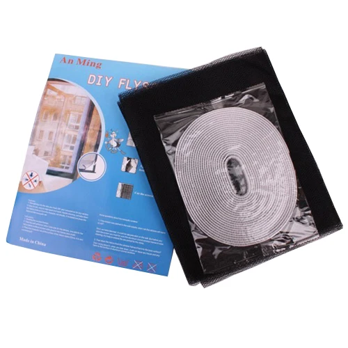 Черный против комаров и вредителей сетка для окна защита экрана 130 см x 150 | Дом сад