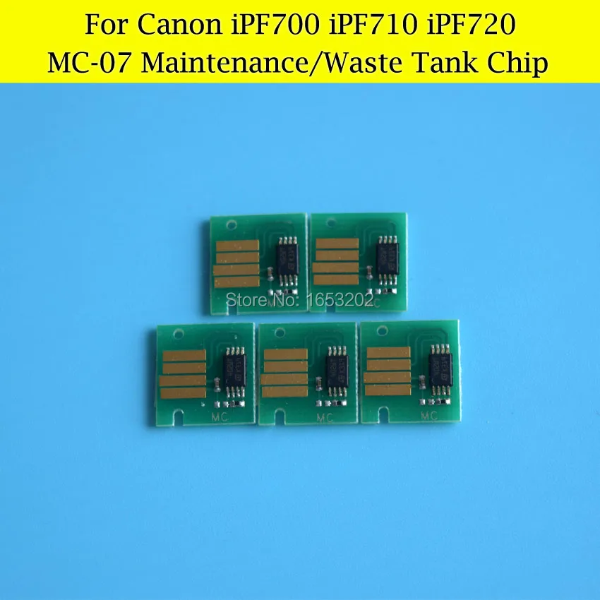 MC-07 чипы бака обслуживания для Canon iPF710 iPF720 iPF700 | Компьютеры и офис
