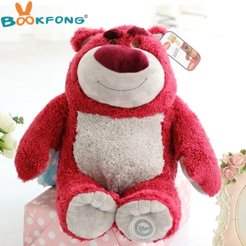 Высокое качество оригинальная игрушка Story Lotso мягкая игрушка клубничный медведь Q милый каваи вещи плюшевые игрушки для девочек детский наряд для дня рождения подарок Рождественский подарок игрушки