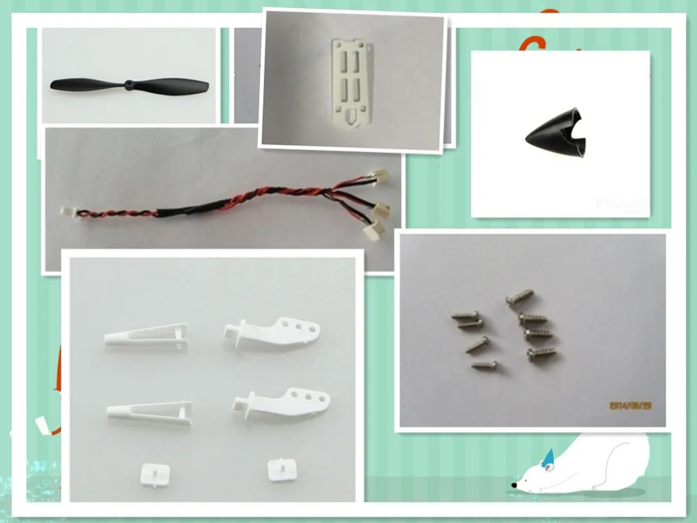 

Parkten Newest WLtoys F949 Parts & Accs