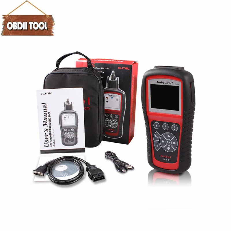 Оригинальный Autel AutoLink AL609 ABS CAN OBDII диагностический инструмент Диагностика кодов