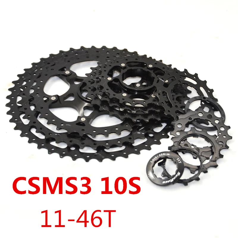 Sunracing CSMS3 11-46T 10 скорость 10s широкое соотношение MTB горный велосипед части