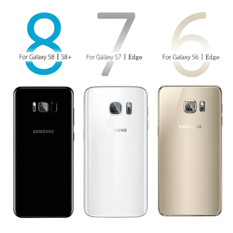 Защитная пленка для экрана из закаленного стекла + вспышки Samsung Galaxy S8 Plus S7 edge Note FE 7