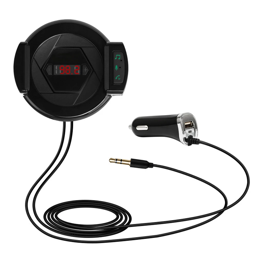 Multi функции Bluetooth Car Kit fm передатчик и автомобильный держатель мобильного телефона