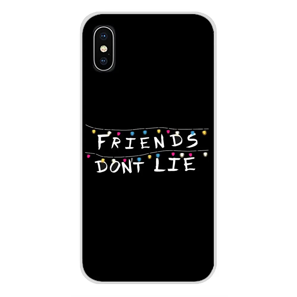 Силиконовые чехлы для Samsung A10 A30 A40 A50 A60 A70 Galaxy S2 Note 2 3 Grand Core Prime stranger things friends Don't lie -
