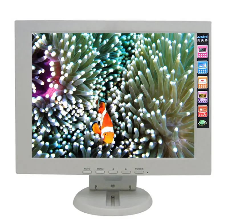 Anmite 10 ЖК сенсорный дисплей 4 экран Pos аппарат СВЕТОДИОДНЫЙ монитор ПК|touch screen|10 touch