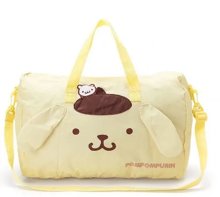 Складная дорожная сумка на колесиках с милым мультяшным принтом Hello Kitty My Melody для