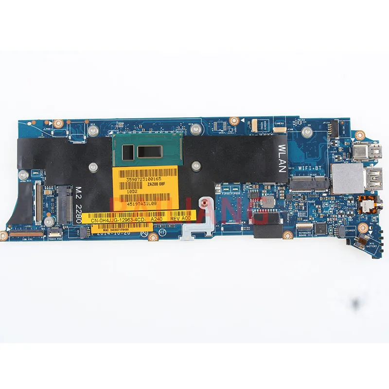 PAILIANG материнская плата для ноутбука DELL XPS 13 9343 I5 5300U 8G PC CN 0H4JJG ZAZ00 LA B441P tesed