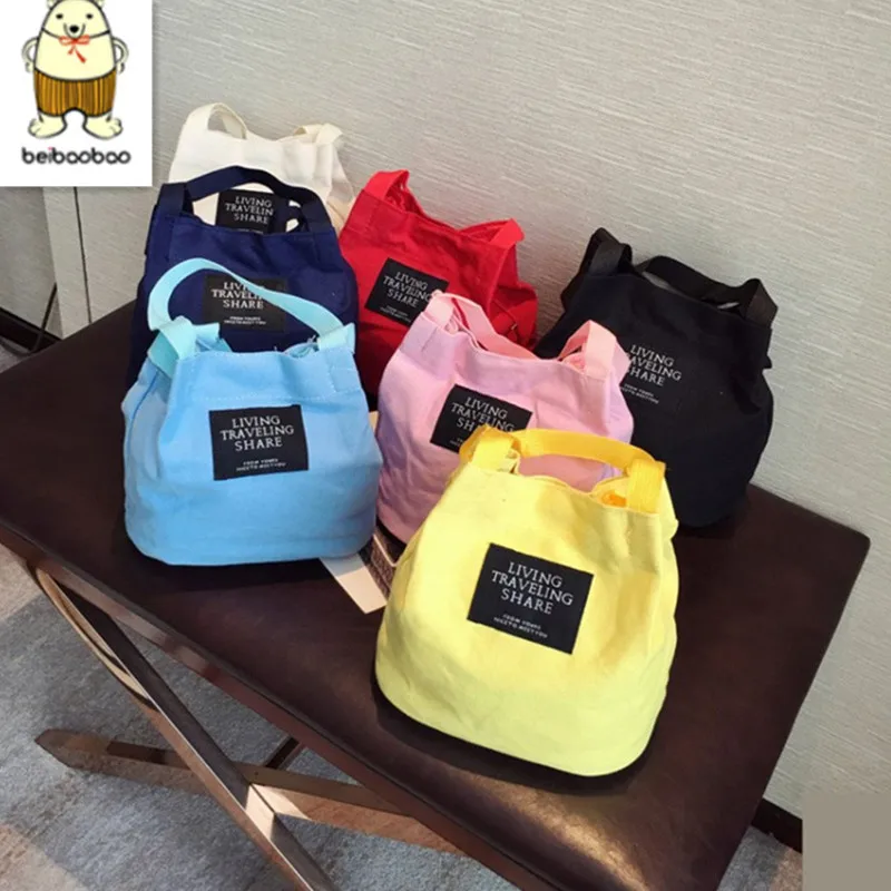 Beibaobao маленькая Холщовая Сумка на плечо модная женская Повседневная сумка ретро