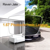 reven jate 1 67 photochromic single vision color changing optical prescription lenses fast changing lens during strong sunlight