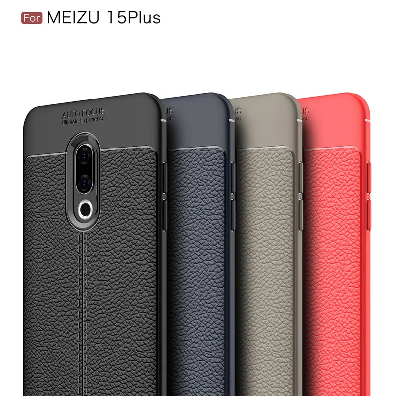 Чехол Fecoprior 15 Plus из ТПУ для Meizu задняя крышка тонкий мягкий защитный чехол