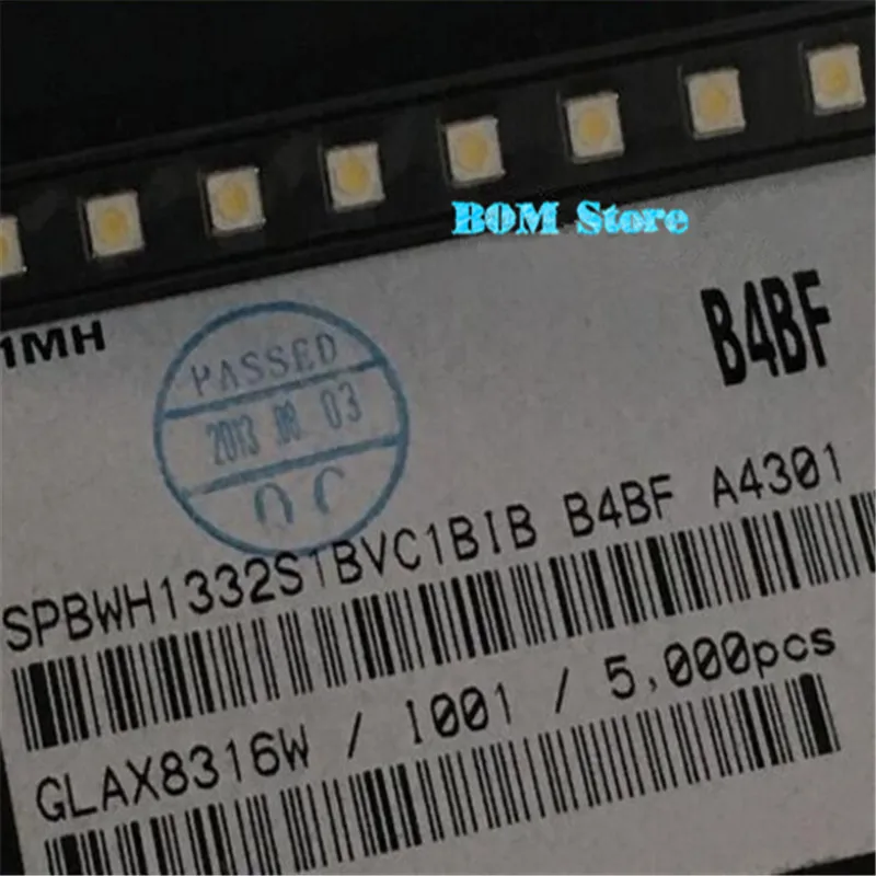 1000 шт. для samsung led высокой Мощность LED 1 Вт 3537 3535 100lm холодный белый spbwh1332s1bvc1bib