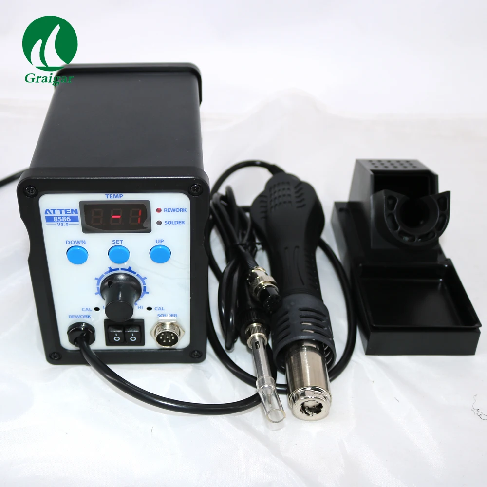 

ATTEN AT8586 Advanced Hot Air Soldering Station Use of Imported Air Pump