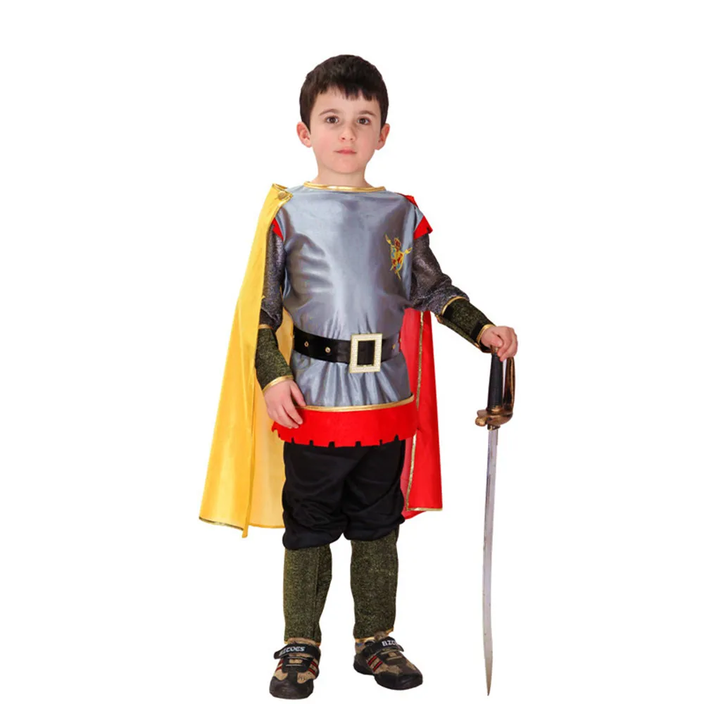 

Prince King Costume New Birthday Party Gift Fit For Boys Kids Halloween Christmas Cosplay King Clothing