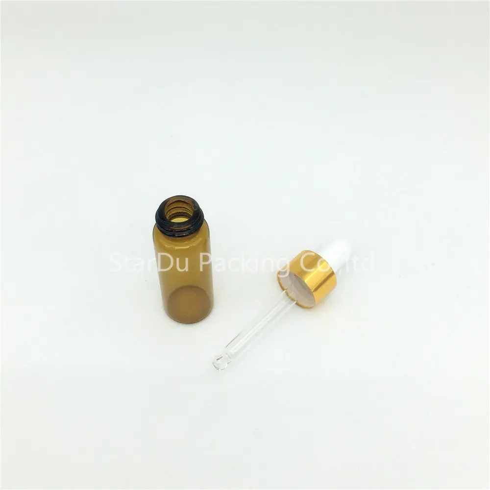 Пипетка для жидкости из янтарного стекла 5 мл 300 шт.|bottle 5ml|bottle pipette5ml glass dropper |