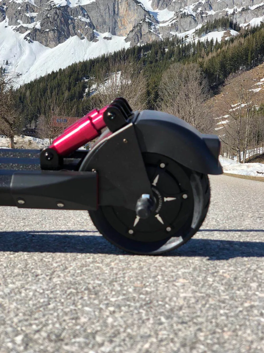 Kaabo Skywalker 8S один привод 8 дюймов твердые шины складной электрический скутер с 200x85 шины