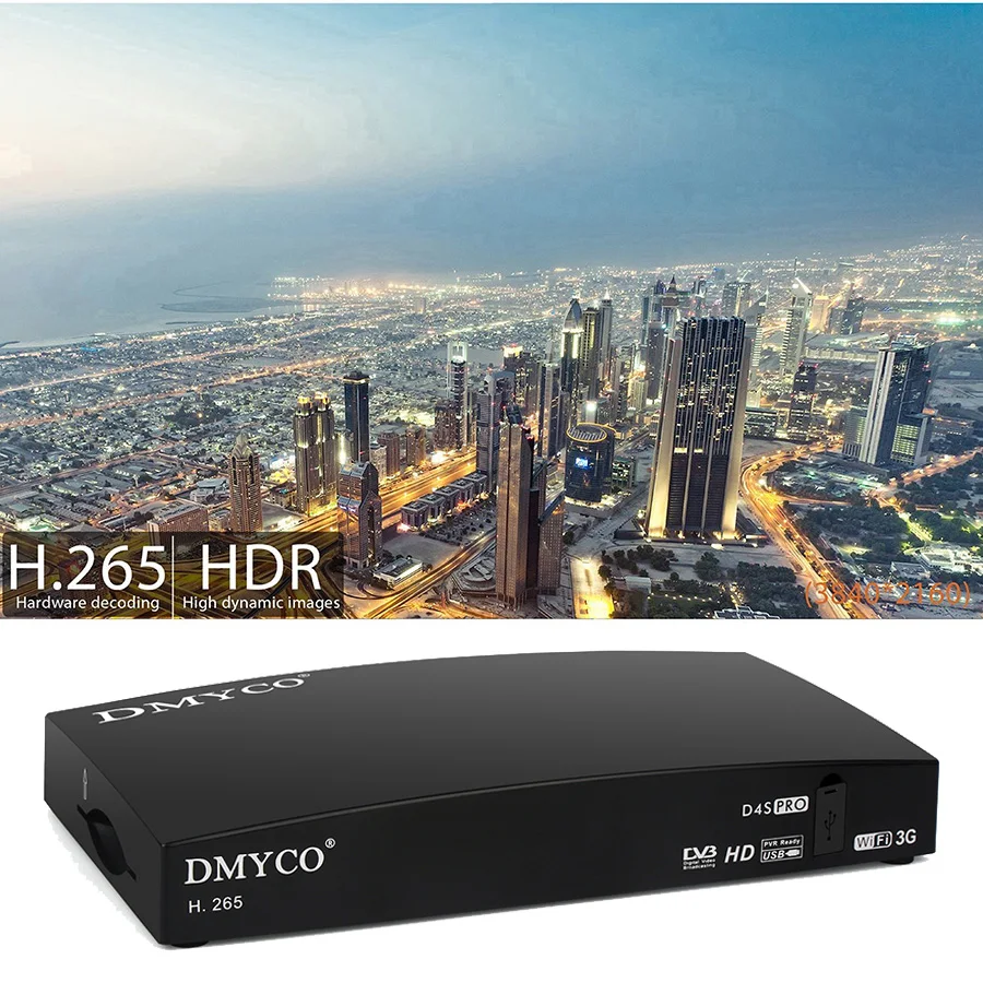Оригинальный спутниковый приемник Испания Португалия H.265/HEVC DVB S2 ТВ LNB тюнер HD 1080P