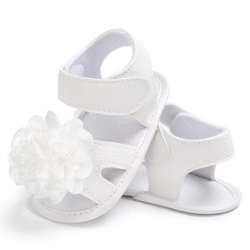 

Lovely Baby Girls Big Flower Prewalkers Shoes Crib Bebe Princess First Walkers Infant Toddler Soft Soled Shoe For Newborn j2