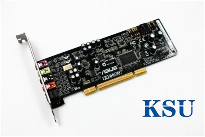Звуковая карта для ASUS XONAR DG PCI 5 1 без E pcie поддержка Win10|Компьютерные кабели и