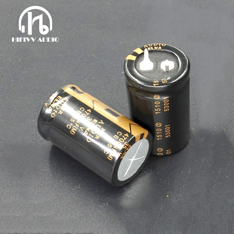 Hifivv аудио 4700 мкФ 35V электролитический конденсатор HIFI усилитель много 2 шт|audio