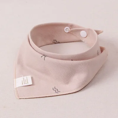 Детские нагрудники водонепроницаемые треугольные хлопковые с героями