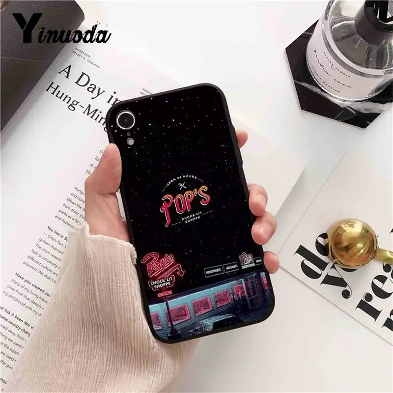 Yinuoda Американский ТВ ривердейл серии Коул спрауз Телефон чехол для iPhone X XS MAX 6 6s 7