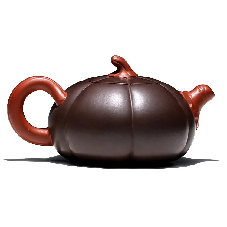 Sand Teapot Famous Country Assistant Qian Taofeng Handmade Pumpkin Purple Travel Teaware Gift Customization | Дом и сад
