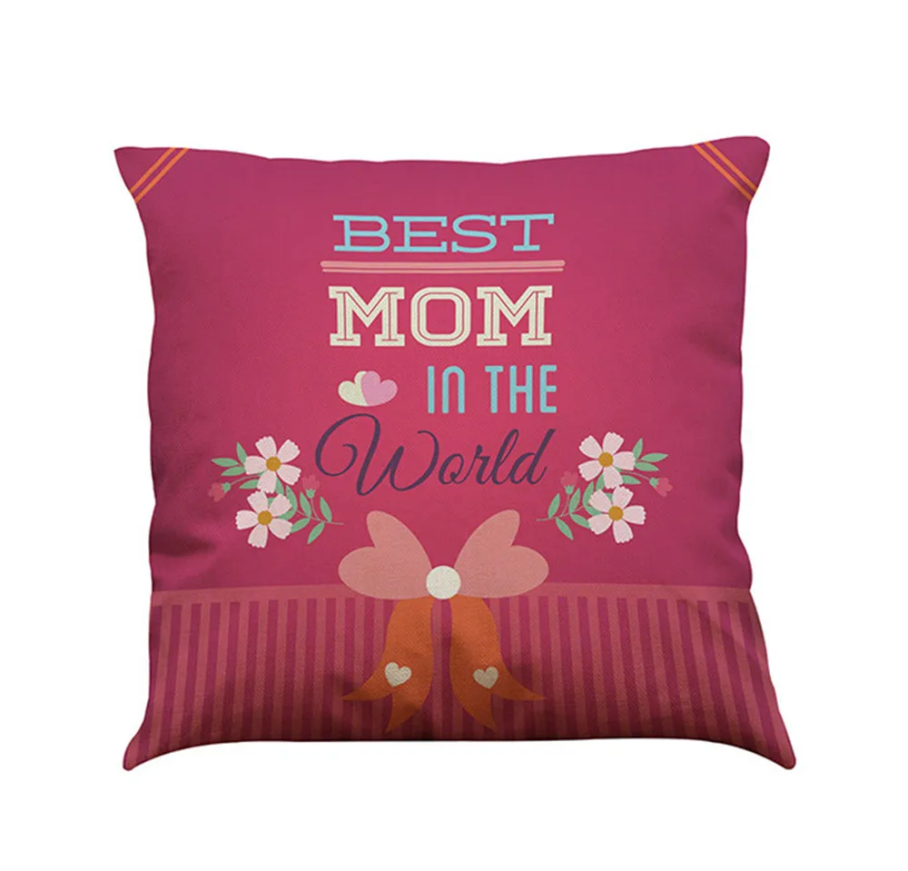 Новое поступление, подушки, диван-кровать I Love You Mom, украшение для дома, фестиваль, лучшая мама, наволочка, чехол для подушки cojines grandes