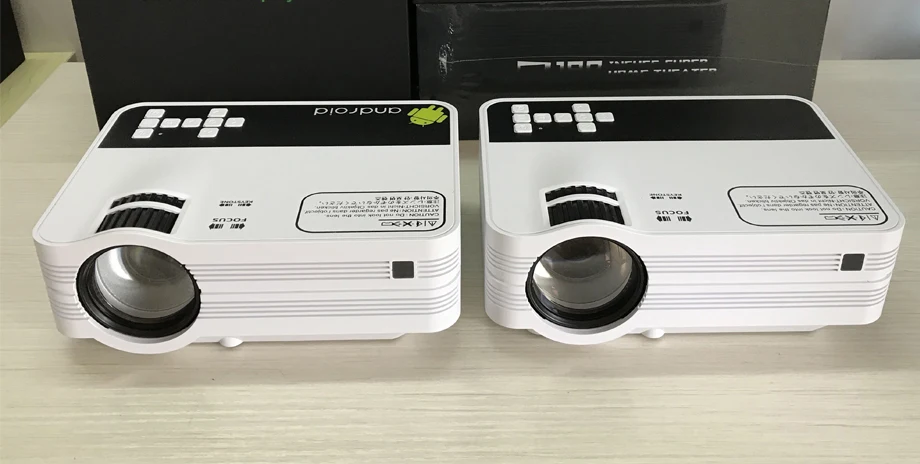 Smartldea 2000 люмен Android6.0 Мини светодиодный ТВ проектор HDMI 3D домашний кинотеатр мультимедийный Full HD 1080P Видеопроектор для игр